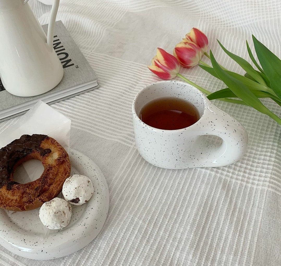 Chubby Cookie Mug and Plate Plant Studio LLC