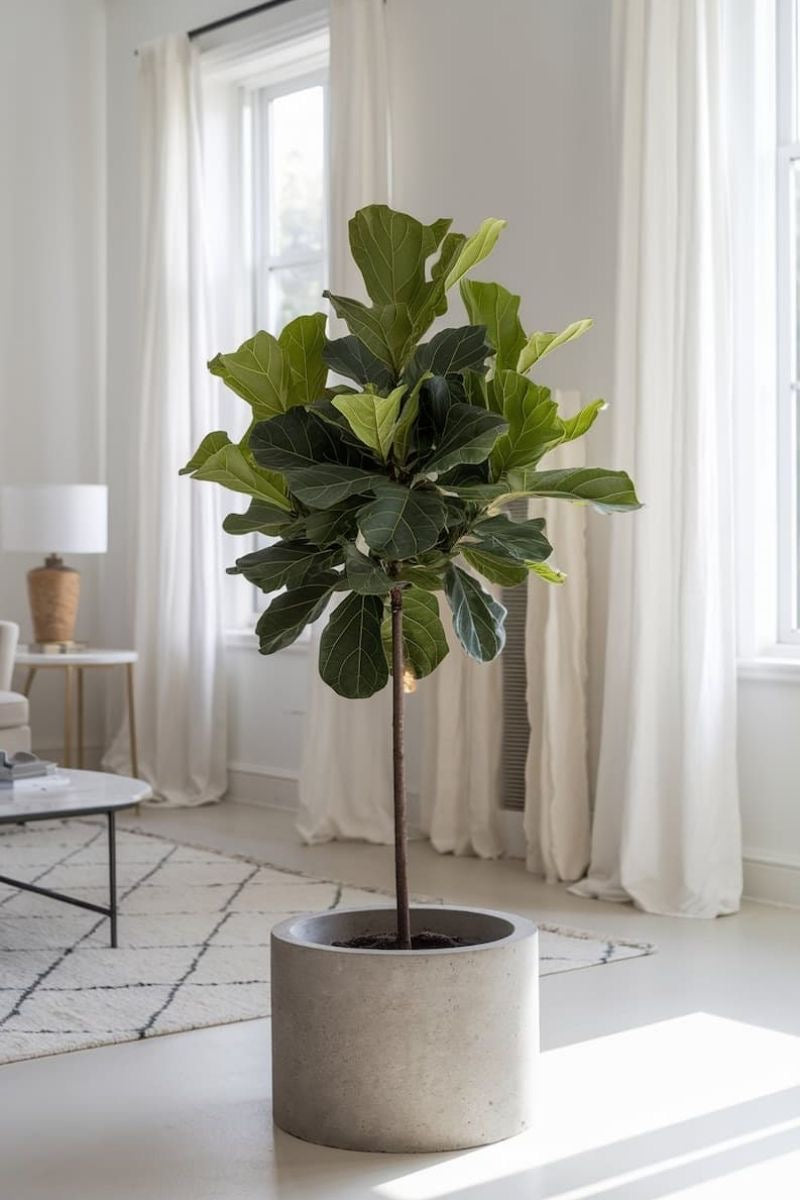 Ficus Lyrata Fiddle Tree Thick Trunk – Plant Studio LLC