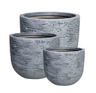 Fiber Clay Pot - Rustic Gray - Plant Studio LLC