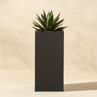 Fiber Clay Long Cube Pot - Matte - Plant Studio LLC