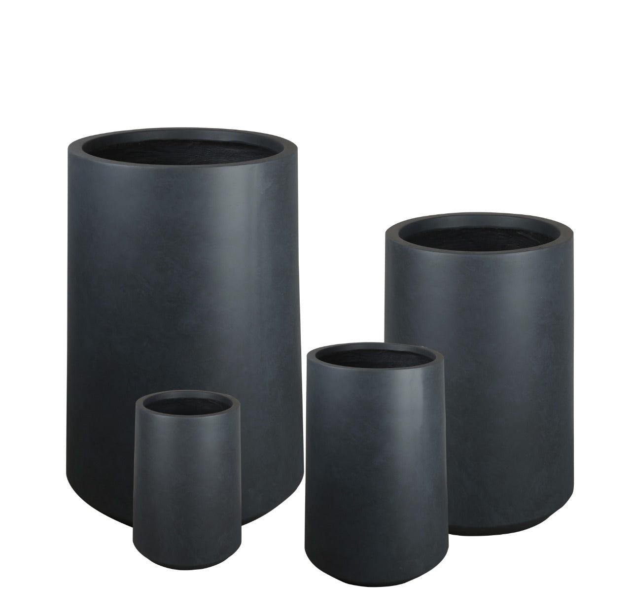 Long Fiber Clay Pot - Black