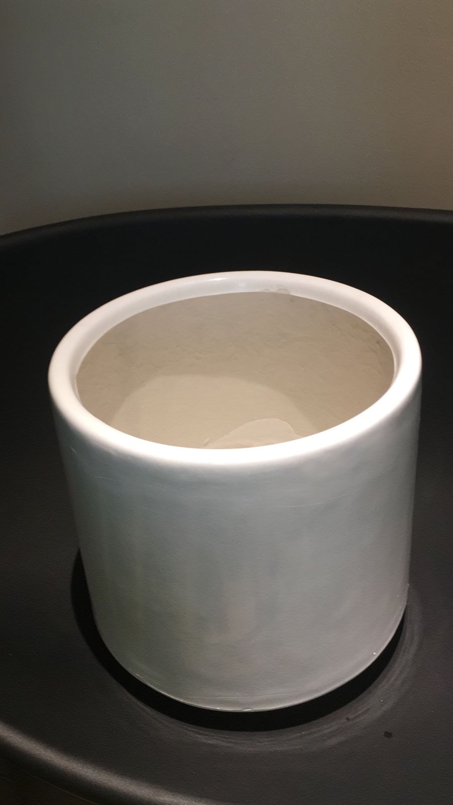 GRP Fiber Glass Pot - White