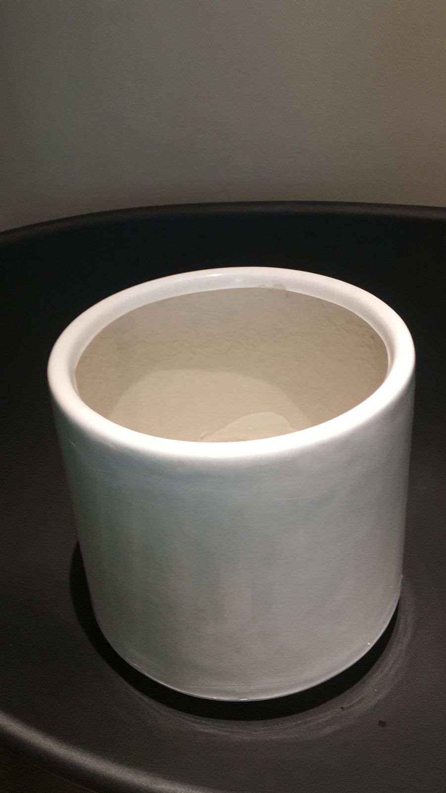 GRP Fiber Glass Pot - White - Plant Studio LLC