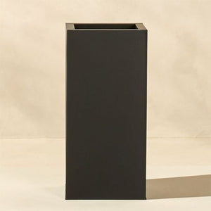 Fiber Clay Long Cube Pot - Matte