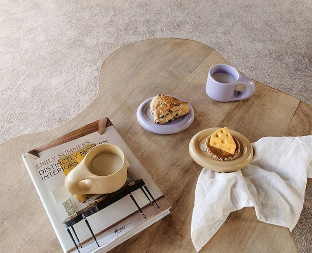 Chubby Cookie Mug and Plate Plant Studio LLC 
