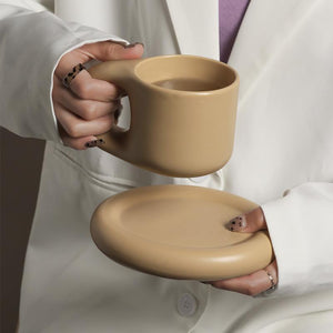 Chubby Cookie Mug and Plate Plant Studio LLC 
