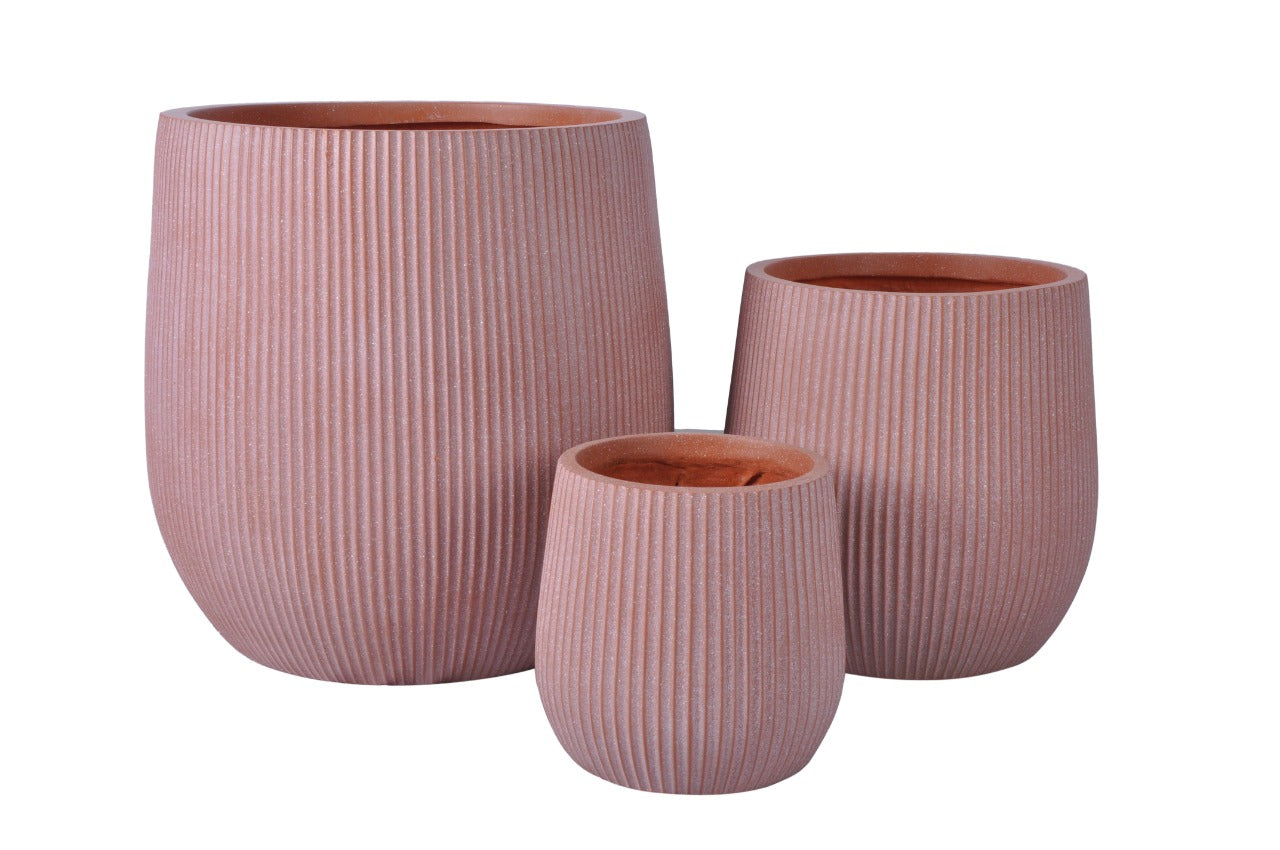 Fiber Clay Pot - Terra - Plant Studio LLC