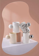 Minimalist Coffee Cup with Cloud Shaped Plate Plant Studio LLC 