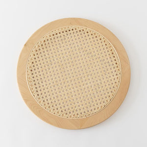Round Cane Tray Plant Studio LLC 